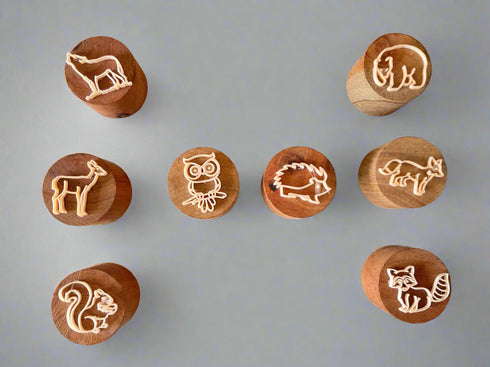 Wooden Stamp Set
